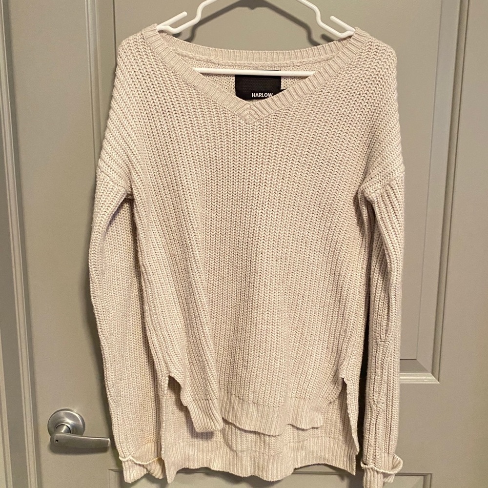 Cream sweater